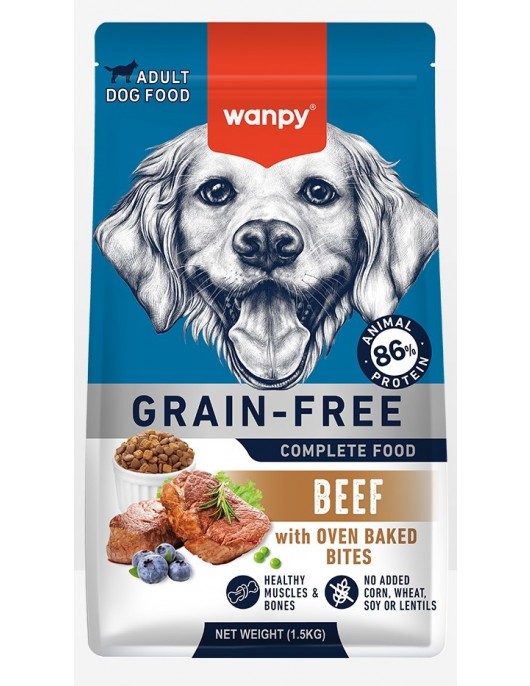 Wanpy Grain Free Dog Adult - Сухи храни