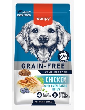 Wanpy Grain Free Dog Adult Chicken