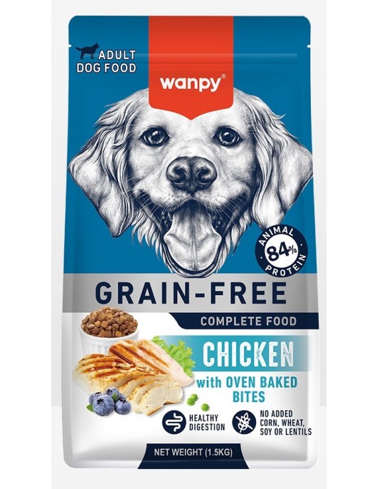 Wanpy Grain Free Dog Adult - Сухи храни