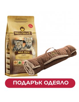 Wolfsblut Wild Duck Puppy - с дива патица и картофи