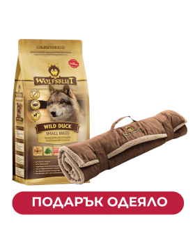 Wolfsblut Wild Duck MINI - с дива патица и картофи