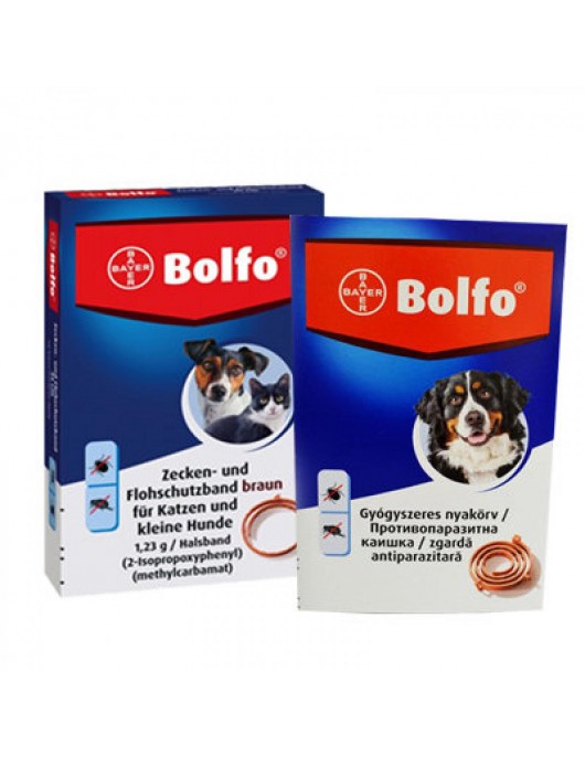 Bolfo - Противопаразитен нашийник за кучета и котки Противопаразитни Bolfo - Противопаразитен нашийник за кучета и котки - Противопаразитни
