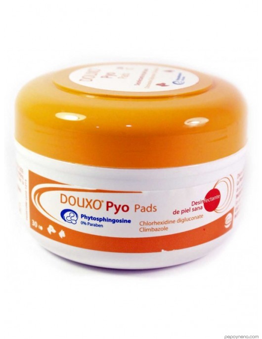 Douxo Pyo Pads/ Памучни кърпички с антисептичен ефект - Грижа за кожата и козината